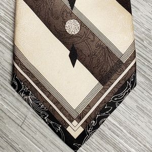 Stacy Adam's 100% Silk Unique Brown Tones Design